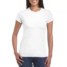 Női póló Gildan GIL64000 Softstyle -L, White