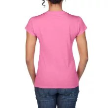 Női póló Gildan GIL64V00 Softstyle v-nyakú póló -2XL, Azalea