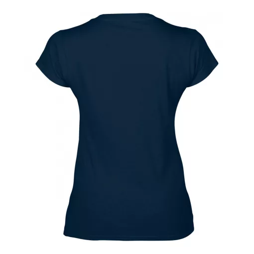 Női póló Gildan GIL64V00 Softstyle v-nyakú póló -XL, Navy
