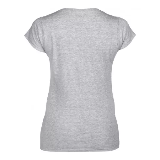 Női póló Gildan GIL64V00 Softstyle v-nyakú póló -S, RS Sport Grey
