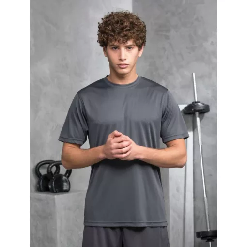 Férfi Just Cool JC001 Cool T -S, Charcoal