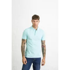   Uniszex galléros póló Just Polos JP032 Surf polo -M, Surf Pink