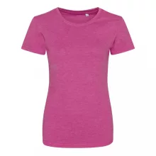 Női póló Just Ts JT001F Tri-Blend póló -S, Heather Pink
