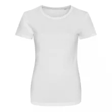 Női póló Just Ts JT001F Tri-Blend póló -XL, Solid White