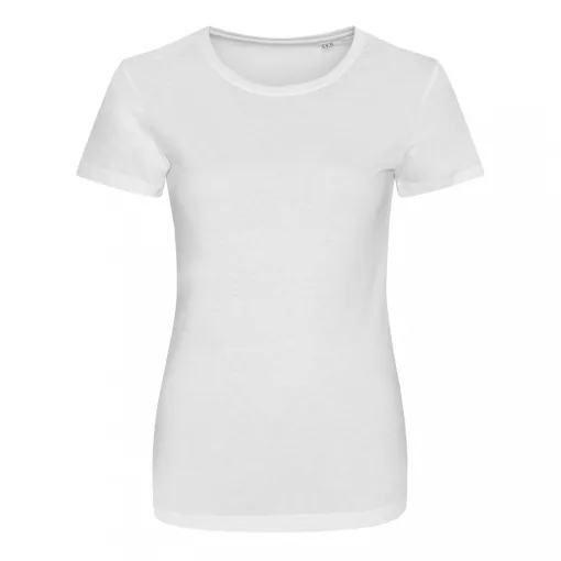 Női póló Just Ts JT001F Tri-Blend póló -XL, Solid White