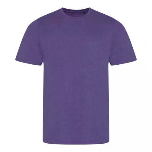 Férfi póló Just Ts JT001 Tri-Blend póló -L, Heather Purple