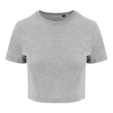 Női póló Just Ts JT006 Tri-Blend Rövid Fazonú póló -XS, Heather Grey