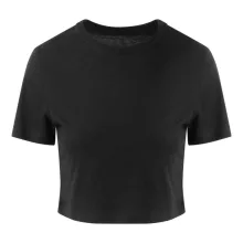 Női póló Just Ts JT006 Tri-Blend Rövid Fazonú póló -M, Solid Black