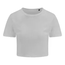 Női póló Just Ts JT006 Tri-Blend Rövid Fazonú póló -S, Solid White
