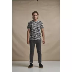 Uniszex póló Just Ts JT034 Camopóló -M, Green Camo