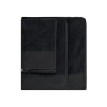 Uniszex törölköző Kariban KA101 Organic Bath Towel -Egy méret, Black