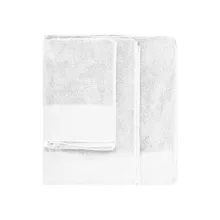 Uniszex törölköző Kariban KA101 Organic Bath Towel -Egy méret, White
