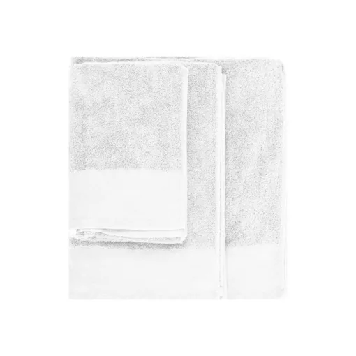 Uniszex törölköző Kariban KA101 Organic Bath Towel -Egy méret, White