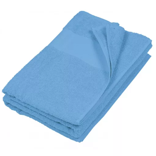 Uniszex törölköző Kariban KA111 Beach Towel -100X150, Azur Blue