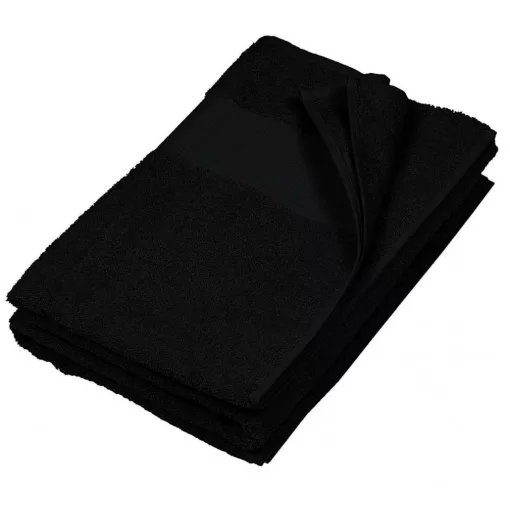 Uniszex törölköző Kariban KA111 Beach Towel -100X150, Black