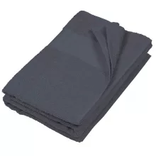 Uniszex törölköző Kariban KA111 Beach Towel -100X150, Dark Grey