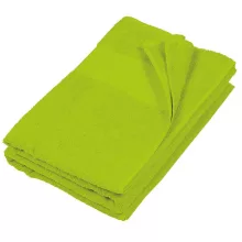 Uniszex törölköző Kariban KA111 Beach Towel -100X150, Lime