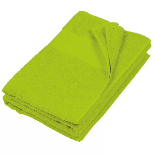 Uniszex törölköző Kariban KA111 Beach Towel -100X150, Lime