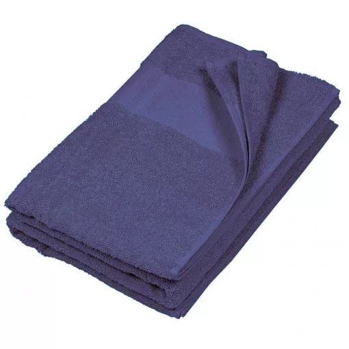 Uniszex törölköző Kariban KA111 Beach Towel -100X150, Navy