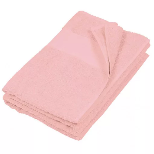Uniszex törölköző Kariban KA111 Beach Towel -100X150, Pale Pink