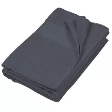 Uniszex törölköző Kariban KA112 Hand Towel -50X100, Dark Grey