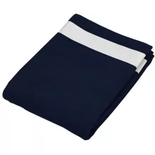 Uniszex törölköző Kariban KA118 Beach Towel -100X160, Navy/White