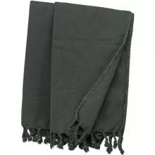 Uniszex törölköző Kariban KA133 vintage Fouta -Egy méret, Vintage Graphite