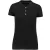 Női galléros póló Kariban KA2001 Ladies Supima Short Sleeve polo Shirt -XS, Black