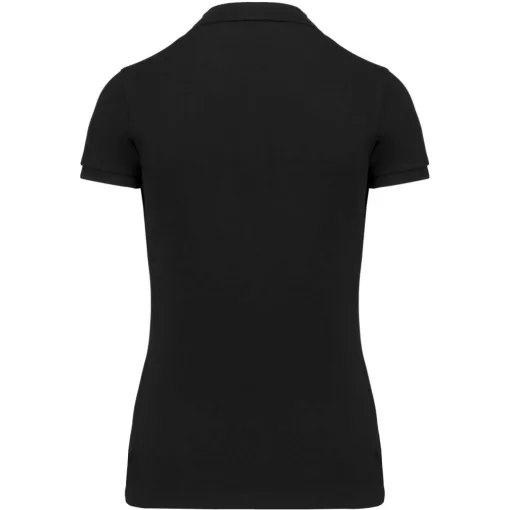 Női galléros póló Kariban KA2001 Ladies Supima Short Sleeve polo Shirt -XS, Black