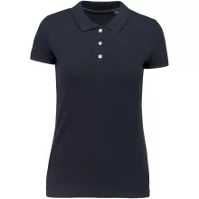 Női galléros póló Kariban KA2001 Ladies Supima Short Sleeve polo Shirt -M, Navy