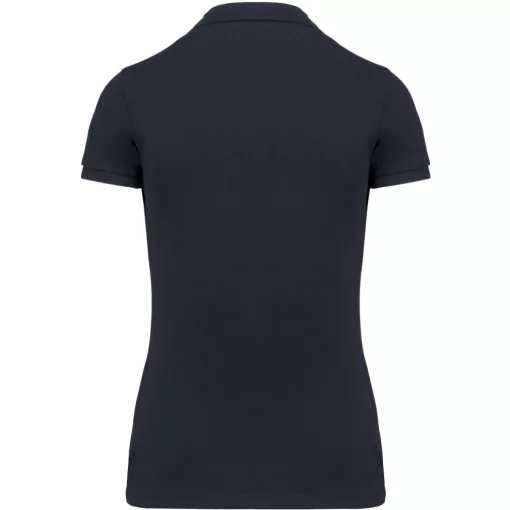 Női galléros póló Kariban KA2001 Ladies Supima Short Sleeve polo Shirt -M, Navy