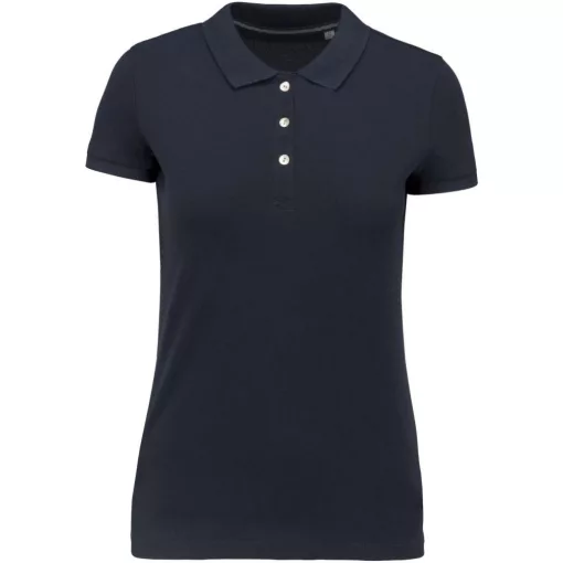 Női galléros póló Kariban KA2001 Ladies Supima Short Sleeve polo Shirt -XL, Navy