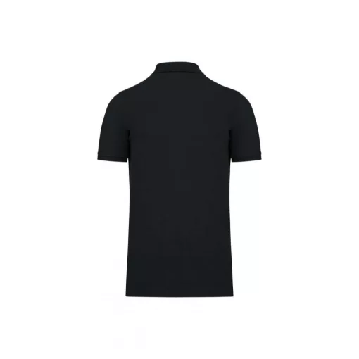 Férfi póló Kariban KA2025 Men S Organic 180 piqué polo Shirt -XL, Black