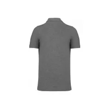 Férfi póló Kariban KA2025 Men S Organic 180 piqué polo Shirt -XL, Grey Heather