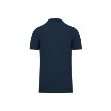 Férfi póló Kariban KA2025 Men S Organic 180 piqué polo Shirt -3XL, Navy