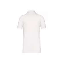 Férfi póló Kariban KA2025 Men S Organic 180 piqué polo Shirt -4XL, White