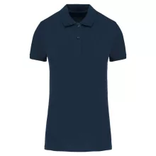 Női galléros póló Kariban KA2026 Ladies Organic 180 piqué polo Shirt -S, Navy