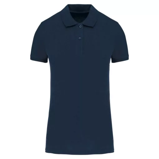 Női galléros póló Kariban KA2026 Ladies Organic 180 piqué polo Shirt -XS, Navy