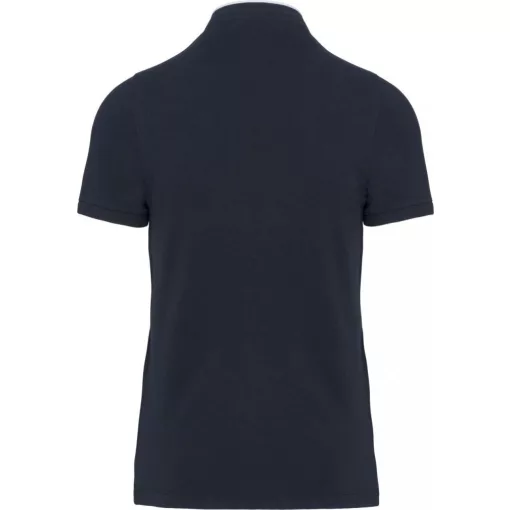 Férfi galléros póló Kariban KA223 Men S Short Sleeve polo Shirt With Mandarin Collar -