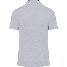 Férfi galléros póló Kariban KA223 Men S Short Sleeve polo Shirt With Mandarin Collar -