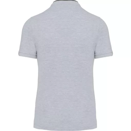 Férfi galléros póló Kariban KA223 Men S Short Sleeve polo Shirt With Mandarin Collar -