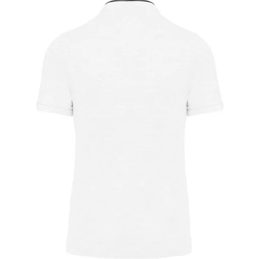 Férfi galléros póló Kariban KA223 Men S Short Sleeve polo Shirt With Mandarin Collar -