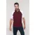   Férfi galléros póló Kariban KA226 Baseball - Short-Sleeved polo Shirt -M, Orange/White