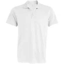 Férfi galléros póló Kariban KA239 Mike - Men S Short-Sleeved polo Shirt -3XL, White