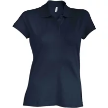 Női galléros póló Kariban KA240 Brooke - Ladies Short-Sleeved polo Shirt -M, Dark Grey