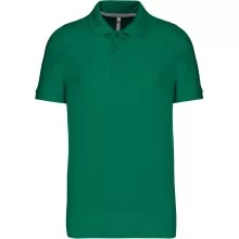 Férfi galléros póló Kariban KA241 Men S Short-Sleeved polo Shirt -3XL, Kelly Green