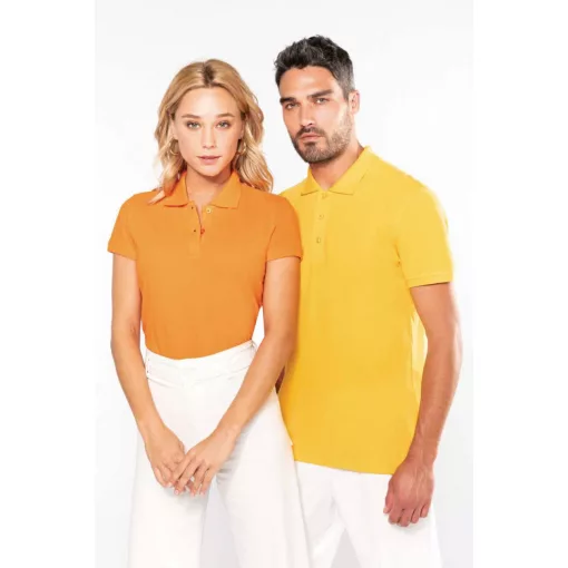 Férfi galléros póló Kariban KA241 Men S Short-Sleeved polo Shirt -3XL, Navy