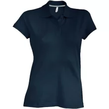 Női galléros póló Kariban KA242 Ladies Short-Sleeved polo Shirt -2XL, Dark Grey