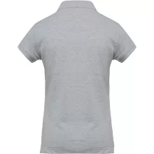 Női galléros póló Kariban KA242 Ladies Short-Sleeved polo Shirt -M, Oxford Grey