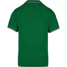 Férfi galléros póló Kariban KA250 Men S Short-Sleeved polo Shirt -M, Kelly Green/Light